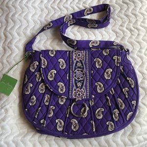Vera Bradley Saddle Up Crossbody Simply Violet